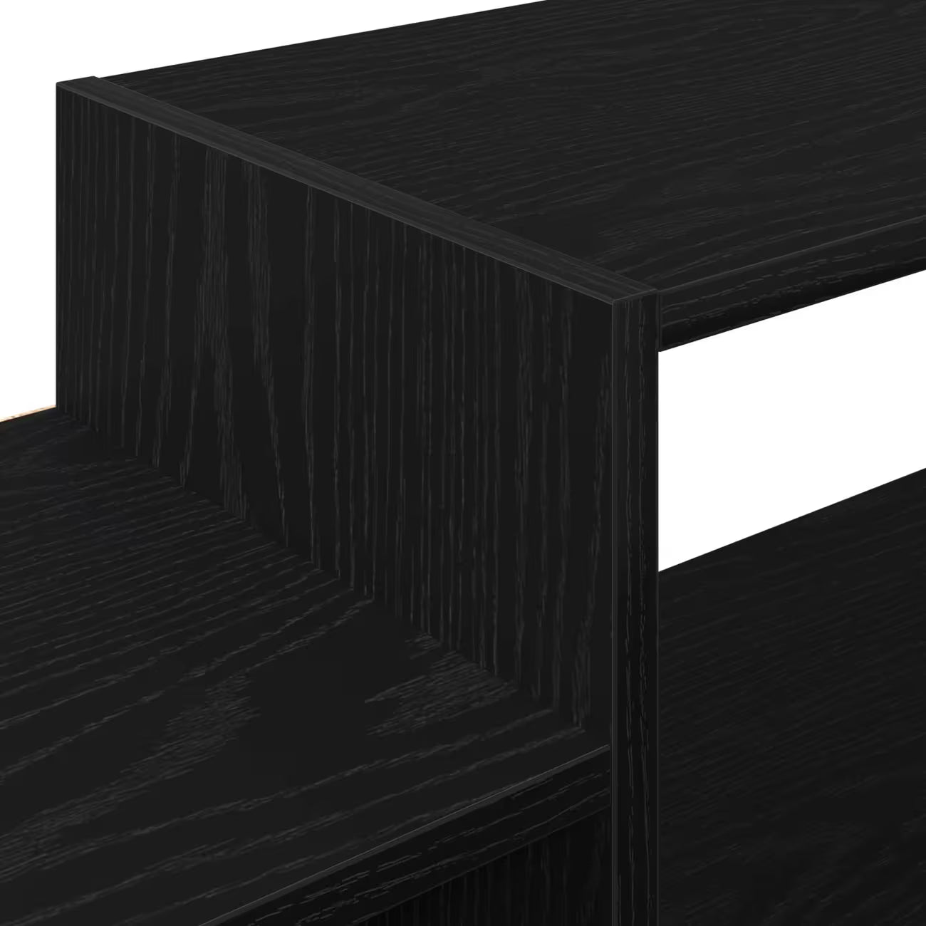 Meuble TV Suspendu Design - Étagère Murale Rangement Salon en Bois